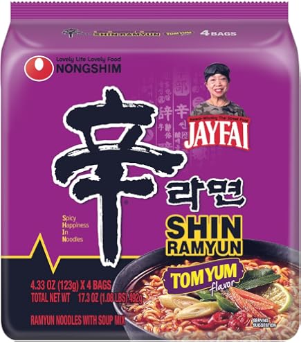 Amazon.com: Nongshim Shin Ramyun TomYum Jai Fai Instant Ramyun